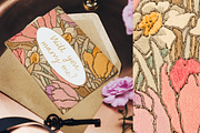 35 Vintage Wallpaper Textures, a Background Graphic by JuliBelushi (Thumbnail 5 of 7)