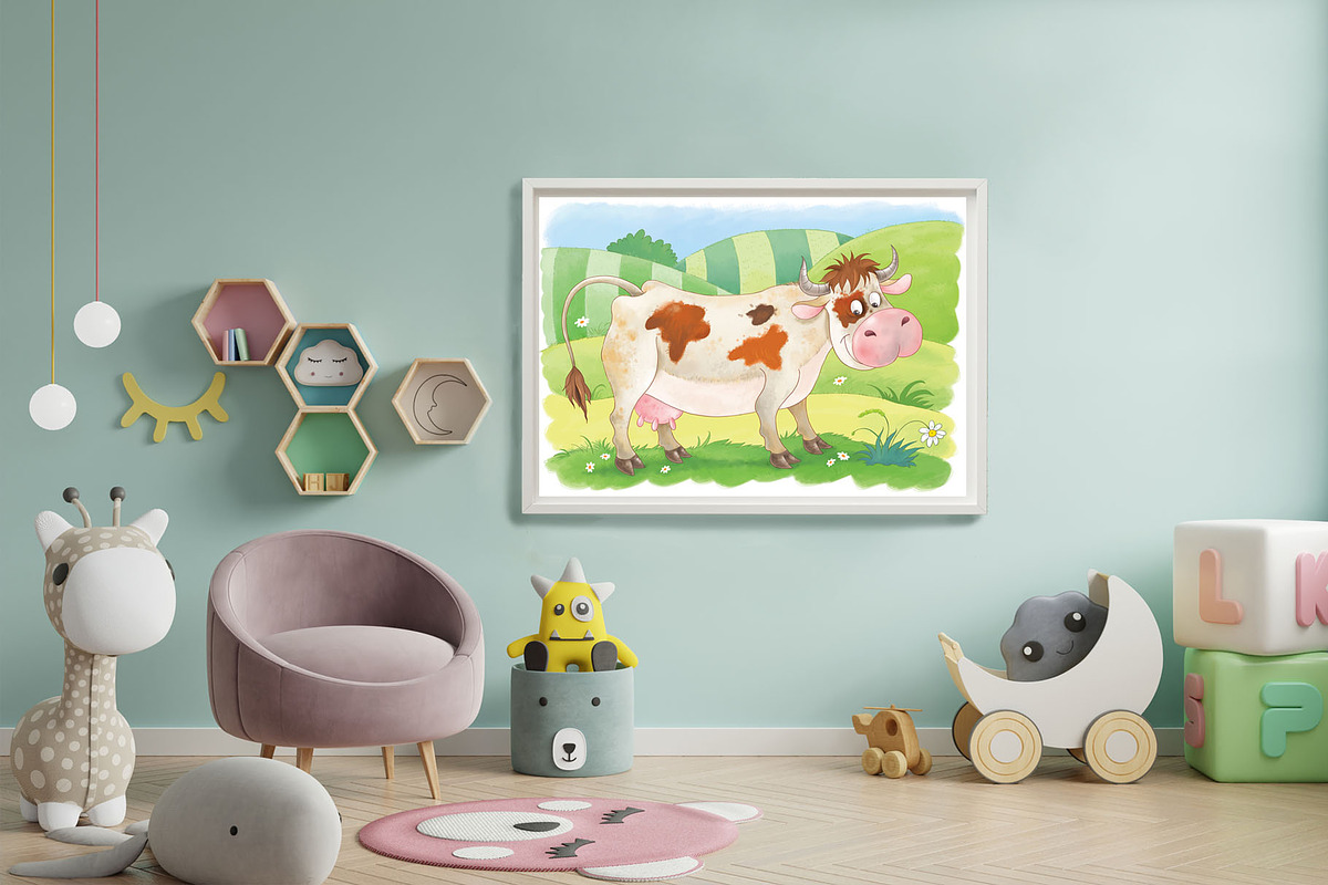 At The Farm - Part1, an Animal Illustration by Haso (Photo 10 of 10)