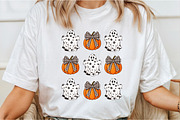Pumpkins & Ghosts Sublimation PNG, an Illustration by Libby Wishes (Thumbnail 3 of 6)