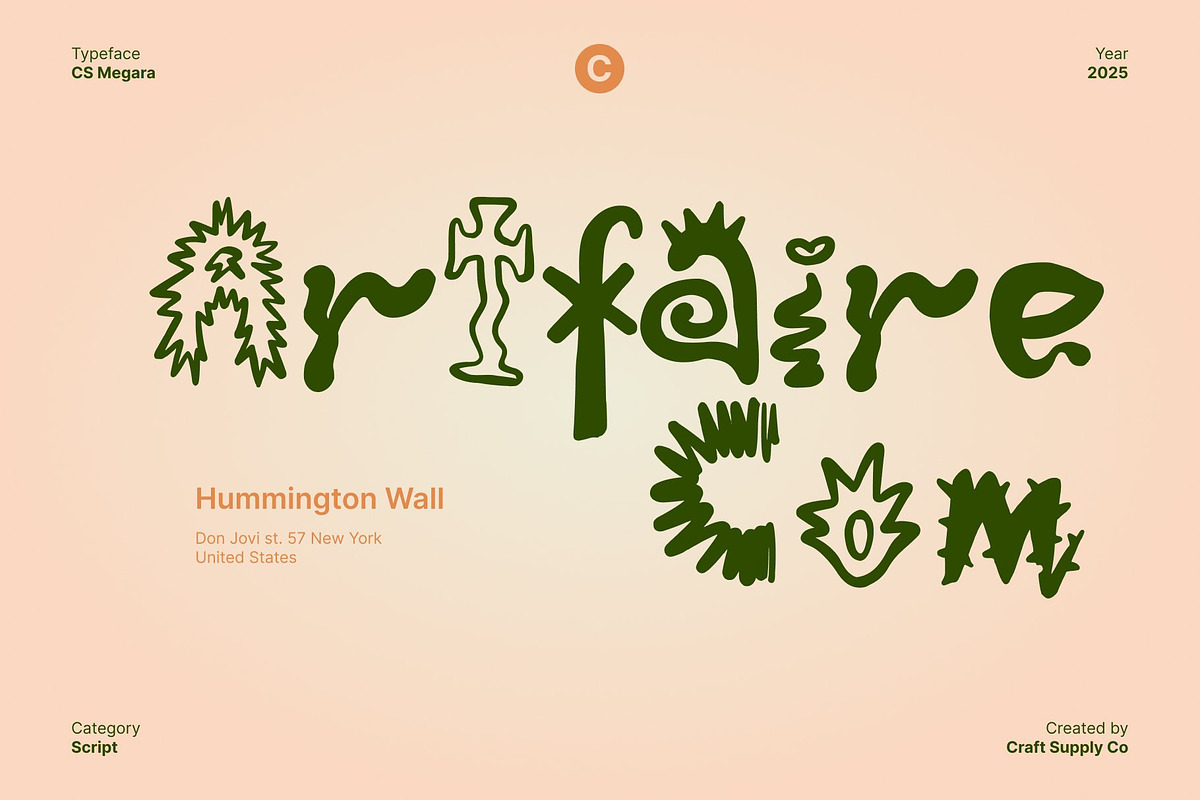 CS Micah – Whimsical Font, a Sans Serif Font by Craft Supply Co. (Photo 4 of 8)