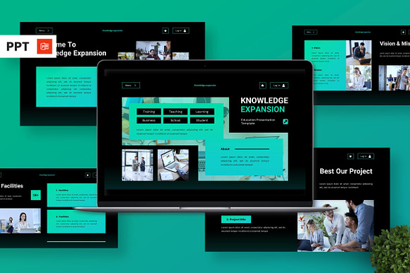Knowledge Expansion - Education PPT preview 7