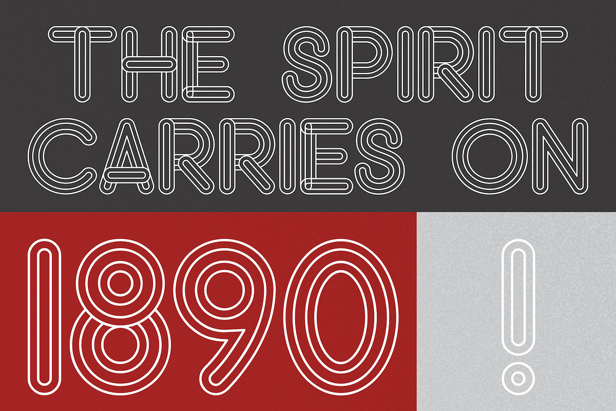 DEMOKRASI - Decorative Display Font, a Script Font by StringLabs (Photo 9 of 14)