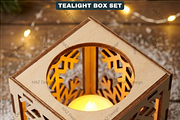 Tealight Holder Boxes SVG Laser Cut, a Graphic by AtacanDigital (Thumbnail 3 of 14)