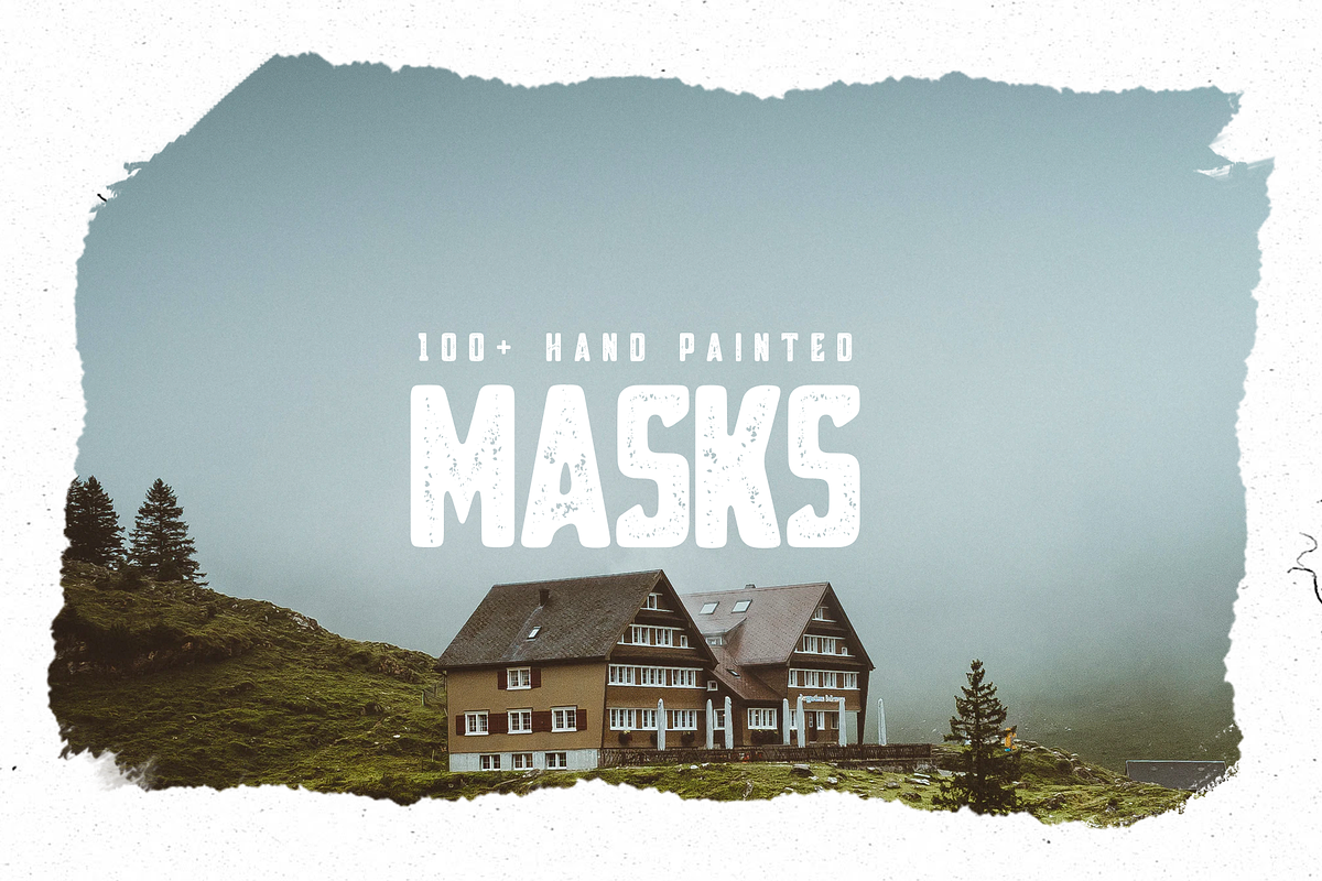 Hand Painted Masks, a Texture Graphic by Defects (Photo 1 of 8)