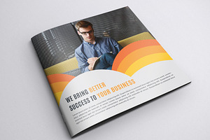 Square Bifold Brochure Template, a Brochure Template by Alice_s