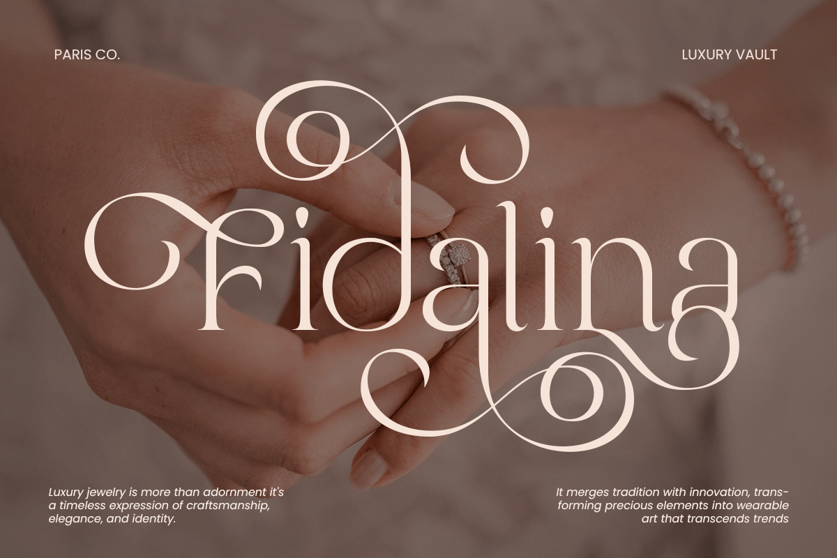 Elarose- Luxury Cinematic Serif Font, a Serif Font by Sensatype (Photo 6 of 13)