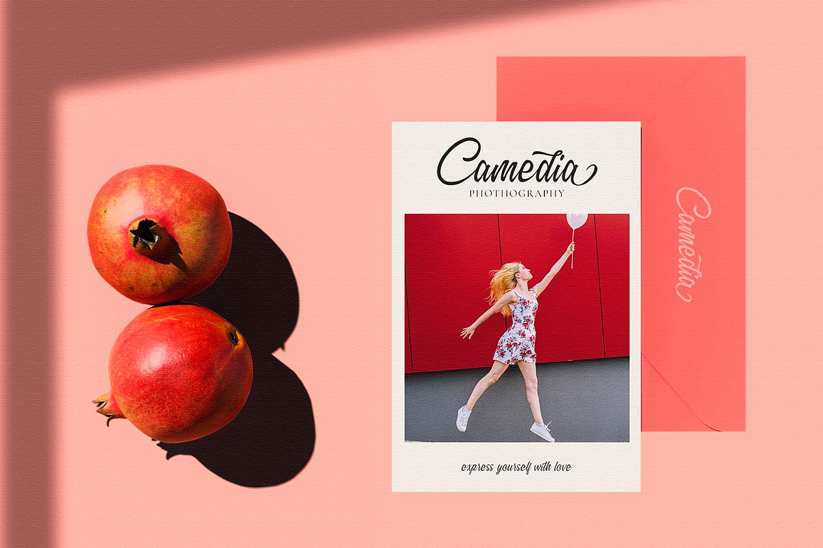 Millania || Modern Script Font preview 2