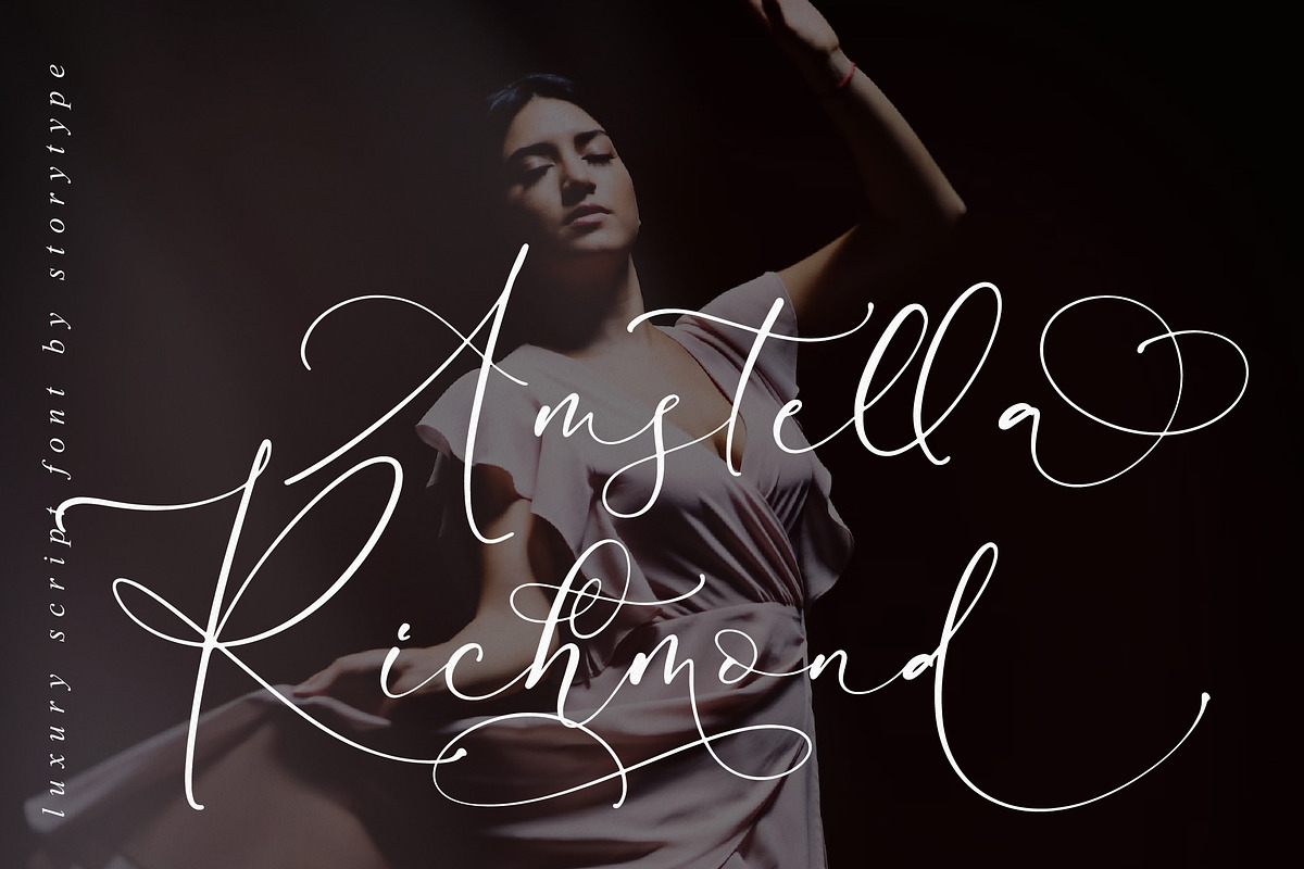 Magistica Herimattos Luxury Script, a Script Font by Storytype Studio (Photo 2 of 15)