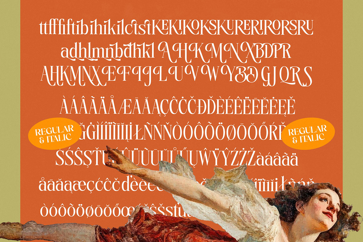 Tigerlife Sparkle Modern Serif, a Serif Font by timelesstype.co (Photo 18 of 20)