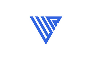 WR logo design, a Branding & Logo Template by xcoolee