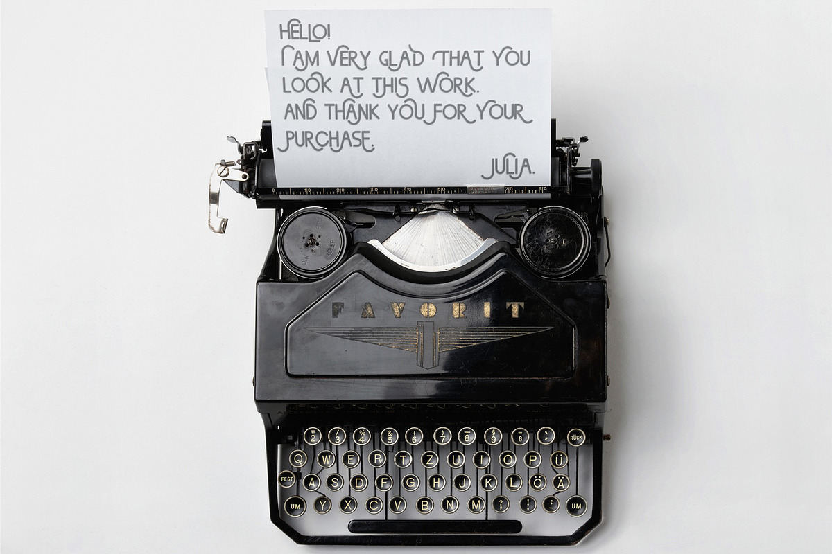 Woonder [2 Font], a Sans Serif Font by Julia Dreams (Photo 7 of 7)