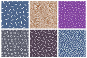 Color seamless modern retro patterns, a Pattern Graphic by ExpressShop (Thumbnail 6 of 8)