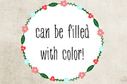 Organic Wreaths and Laurels, an Illustration by Maybe Sparrow Designs (Thumbnail 3 of 3)