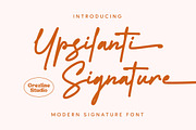 Ypsilanti Signature Font, a Script Font by Grezline Studio (Thumbnail 1 of 9)