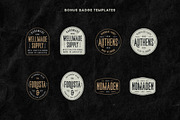 Norsten Vintage Condensed + Extras, a Sans Serif Font by Wandery Supply (Thumbnail 13 of 14)