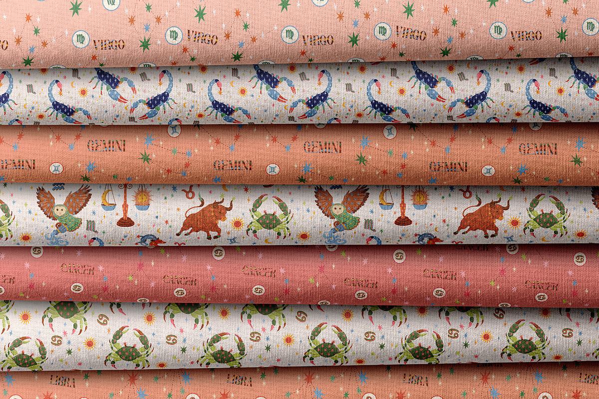 MAGICAL ZODIAC Collection, a Pattern Graphic by MSNTY STUDIOX (Photo 15 of 27)
