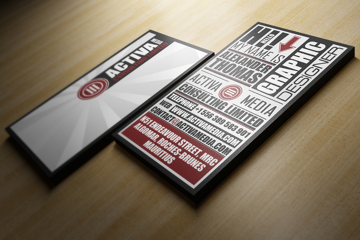 Unlimited Business Cards Bundle, a Business Card Template by Marvel (Photo 90 of 204)