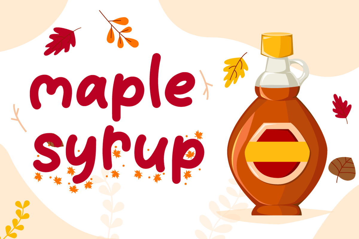Sweet Maple, a Font by Attype (Photo 4 of 8)