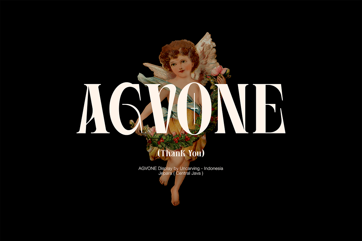 Agvone - Display Font, a Serif Font by Uncarving (Photo 13 of 13)