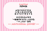 Emotion Flower - All Caps Display, a Sans Serif Font by Airotype (Thumbnail 10 of 12)