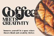 Hefton - ligature display typeface, a Serif Font by VP Fonts (Thumbnail 12 of 19)
