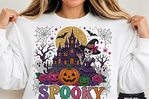 Spooky Halloween PNG, a Seasonal Illustration by DreamCafeArt