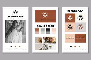 Brand Sheets Layout, an UI Kit Template by ContestDesign