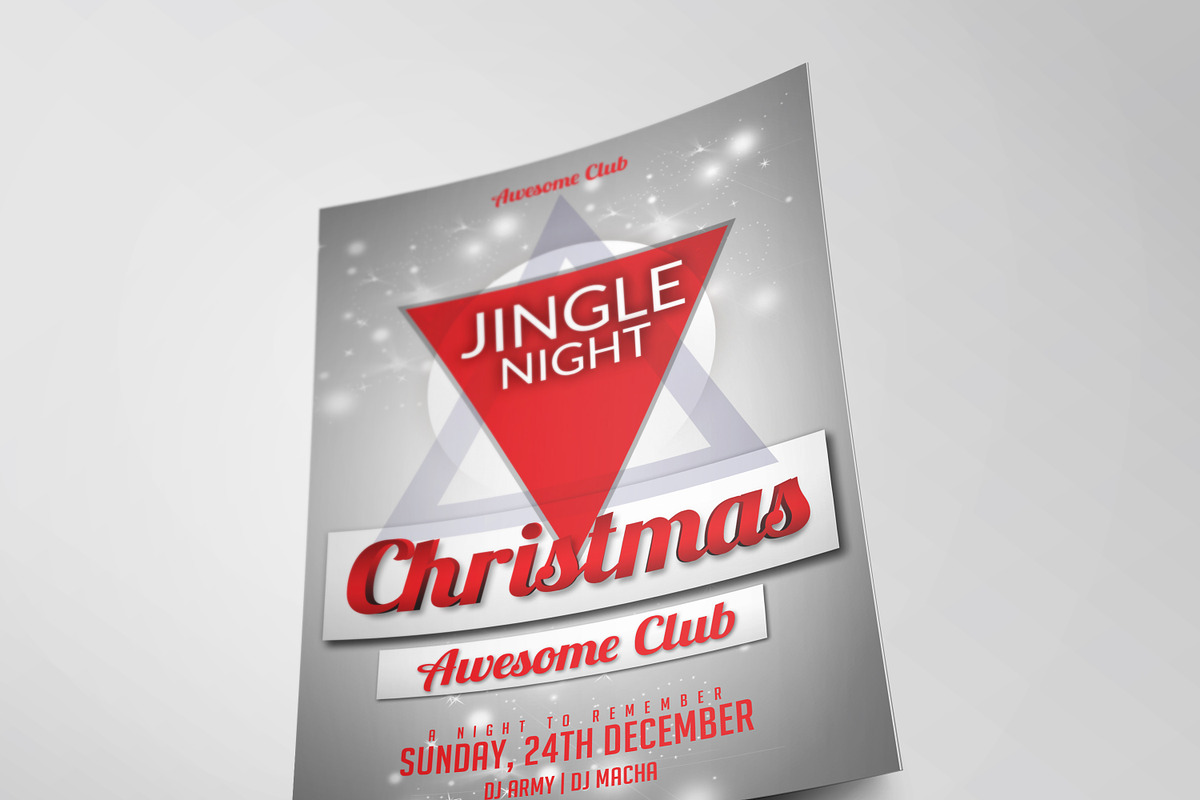 Christmas Party Flyer Template Vol.3, a Flyer Template by ErsanK