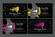 Beauty Salon Business Card, a Business Card Template by audeemirza (Thumbnail 2 of 5)
