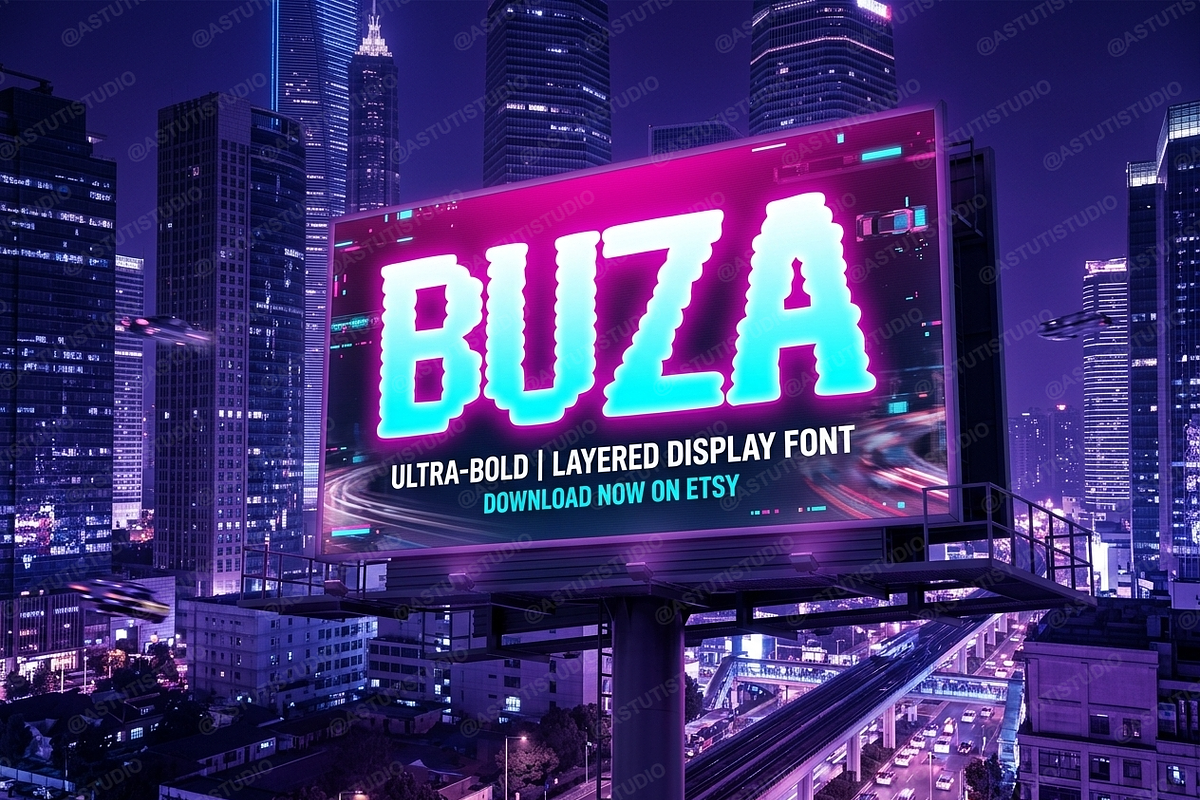 Buza | Elegant & Sophisticated Serif, a Serif Font by Astuti Studio (Photo 17 of 25)