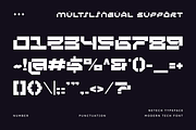 Netech - Modern Futuristic Tech Font, a Symbol Font by Masyafi Studio (Thumbnail 3 of 8)