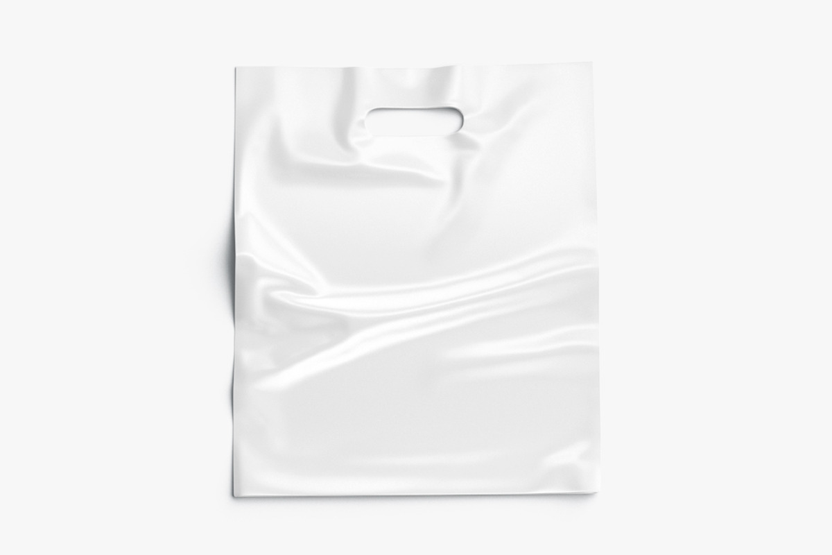 Die-Cut Plastic Bag 3D Model, a 3D by rebrandy (Photo 2 of 9)