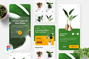 Planta - Plant Mobile App, a Websites & App Template by Panen Creative (Thumbnail 1 of 3)