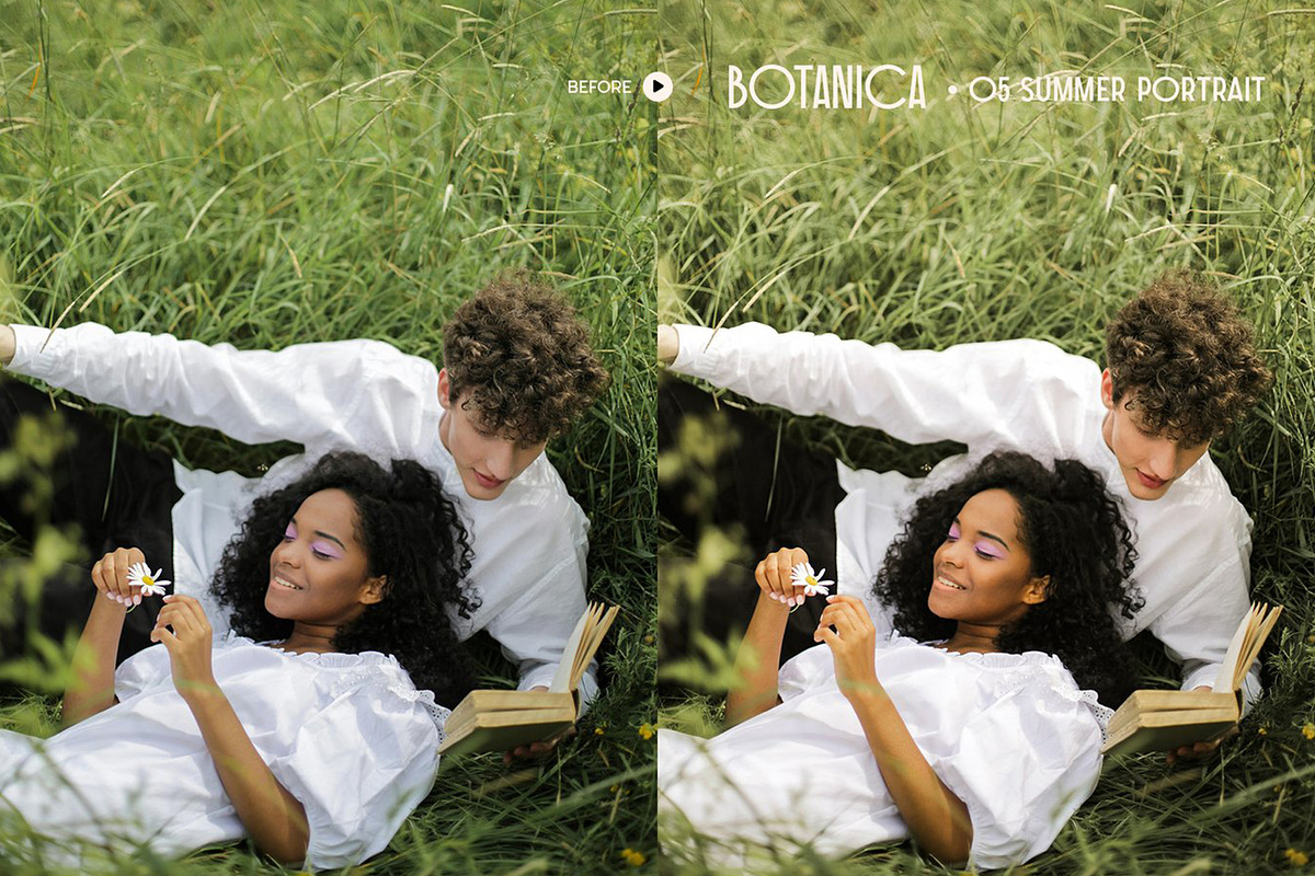 Botanica Portrait Lightroom Presets, a Preset Add-On by skybluecreative (Photo 4 of 8)