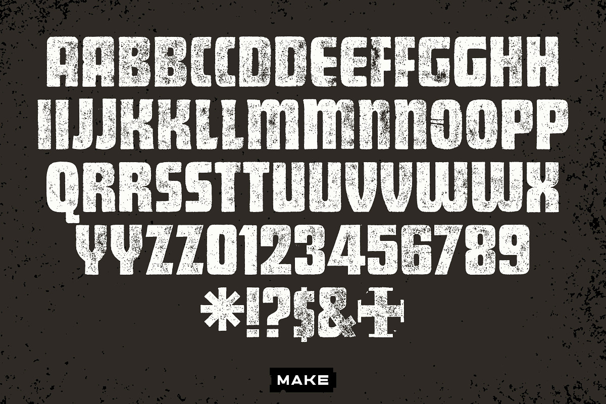 Letterpress Futura Display, a Font by Heavy Metal Type Co. (Photo 4 of 5)