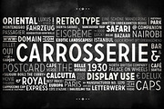 Carrosserie Typeface, a Font by Letterwerk (Thumbnail 1 of 5)