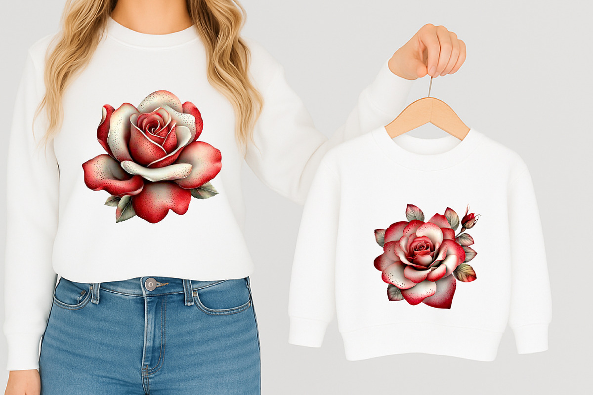 Valentine Rose Flower, an Illustration by designcity5 (Photo 5 of 5)