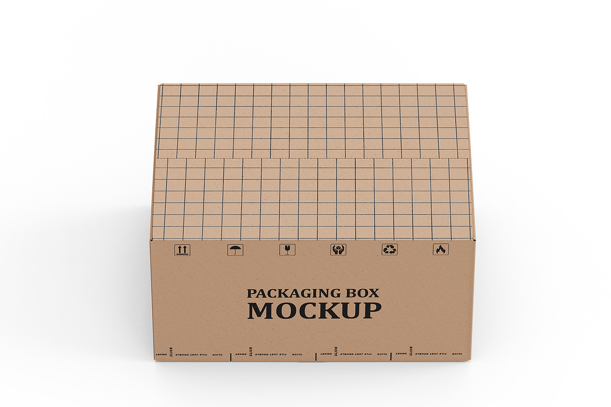Rectangle Box Packaging Mockup, a Packaging Mockup by pixelmock (Photo 8 of 14)