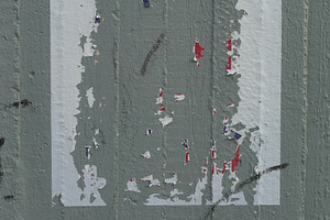 Torn Poster Frayed Paper Texture, a Background Photo by sirylok