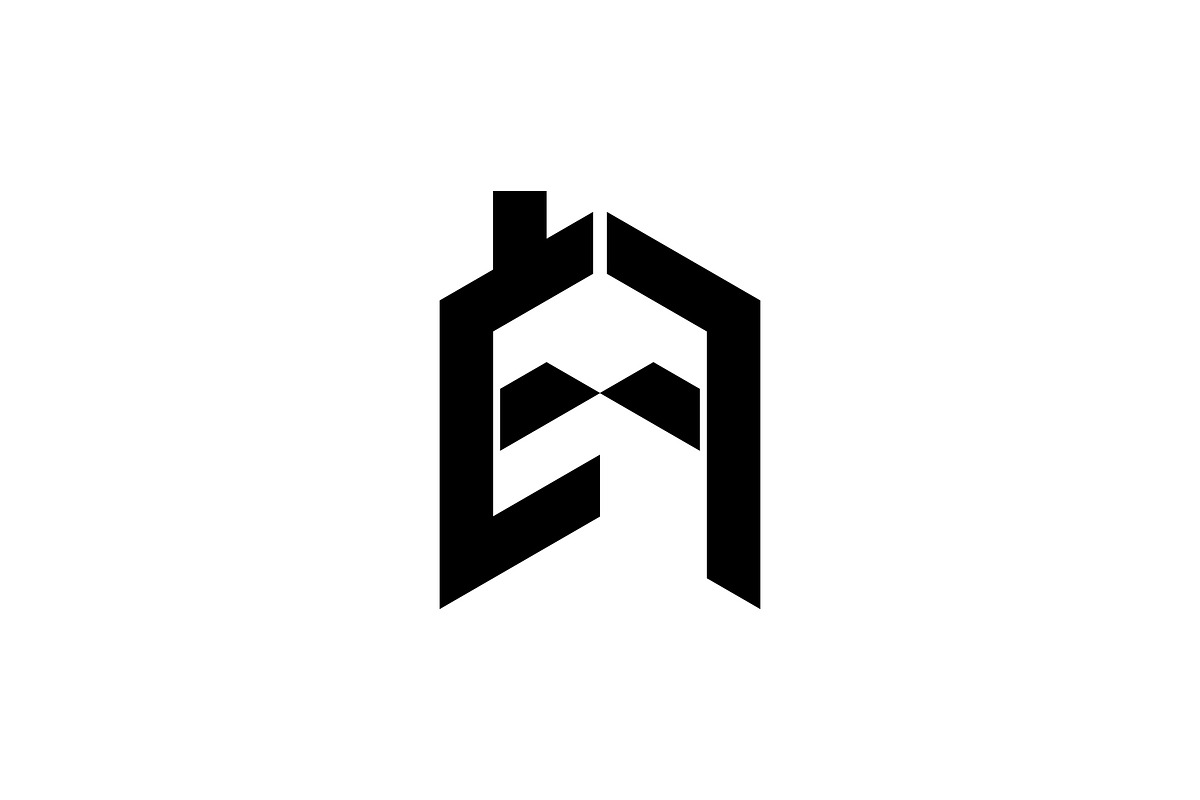 Letter EF Home Logo Design, a Branding & Logo Template by Salman Shop (Photo 4 of 4)