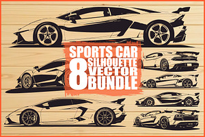 Fast Car Bundle, an Illustration by balal