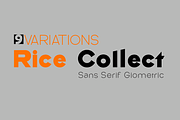 Rice Collect, a Sans Serif Font by groens (Thumbnail 1 of 6)