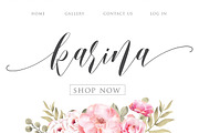 Marisa - A Modern Calligraphy, a Script Font by Gilar Studio (Thumbnail 3 of 10)