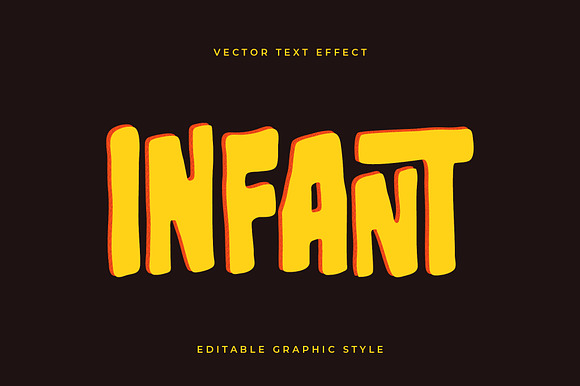 Playful Cartoon Bold Text Effect