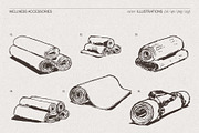 Wellness And Yoga Illustrations, a Sport Illustration by TheMountBirdStudio (Thumbnail 12 of 18)