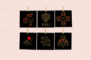 Asian Doodles Bundle, an Object Graphic by Annie Konst (Thumbnail 6 of 22)