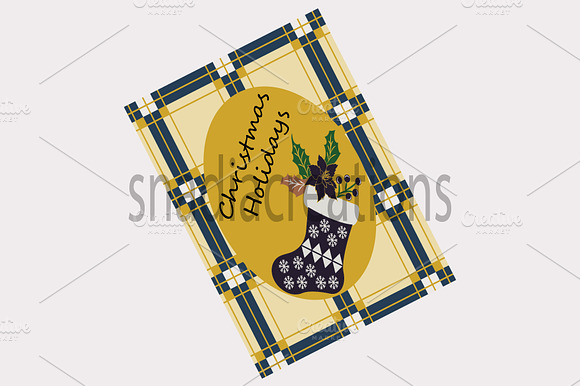 Christmas card, greetings, holidays preview 2