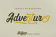 Angler//Modern Script Font, a Script Font by HanzelSpace Studio (Thumbnail 4 of 10)