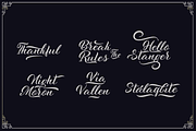 The Malagano, a Script Font by Deniz86 (Thumbnail 6 of 12)