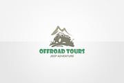 Jeep Adventure Logo Template, a Branding & Logo Template by floringheorghe (Thumbnail 1 of 2)